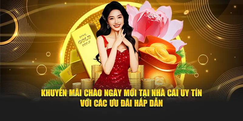 Khuyến mãi chào ngày mới tại Nhà cái uy tín với các ưu đãi hấp dẫn