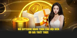 Mã Giftcode Hằng Tuần Cho Hội Viên