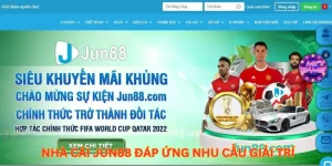 Nhà cái Jun88 đáp ứng nhu cầu giải trí