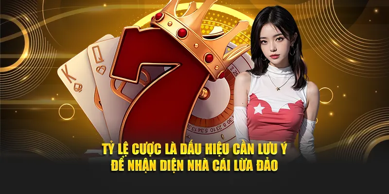 Tỷ lệ cược là dấu hiệu cần lưu ý để nhận diện nhà cái lừa đảo